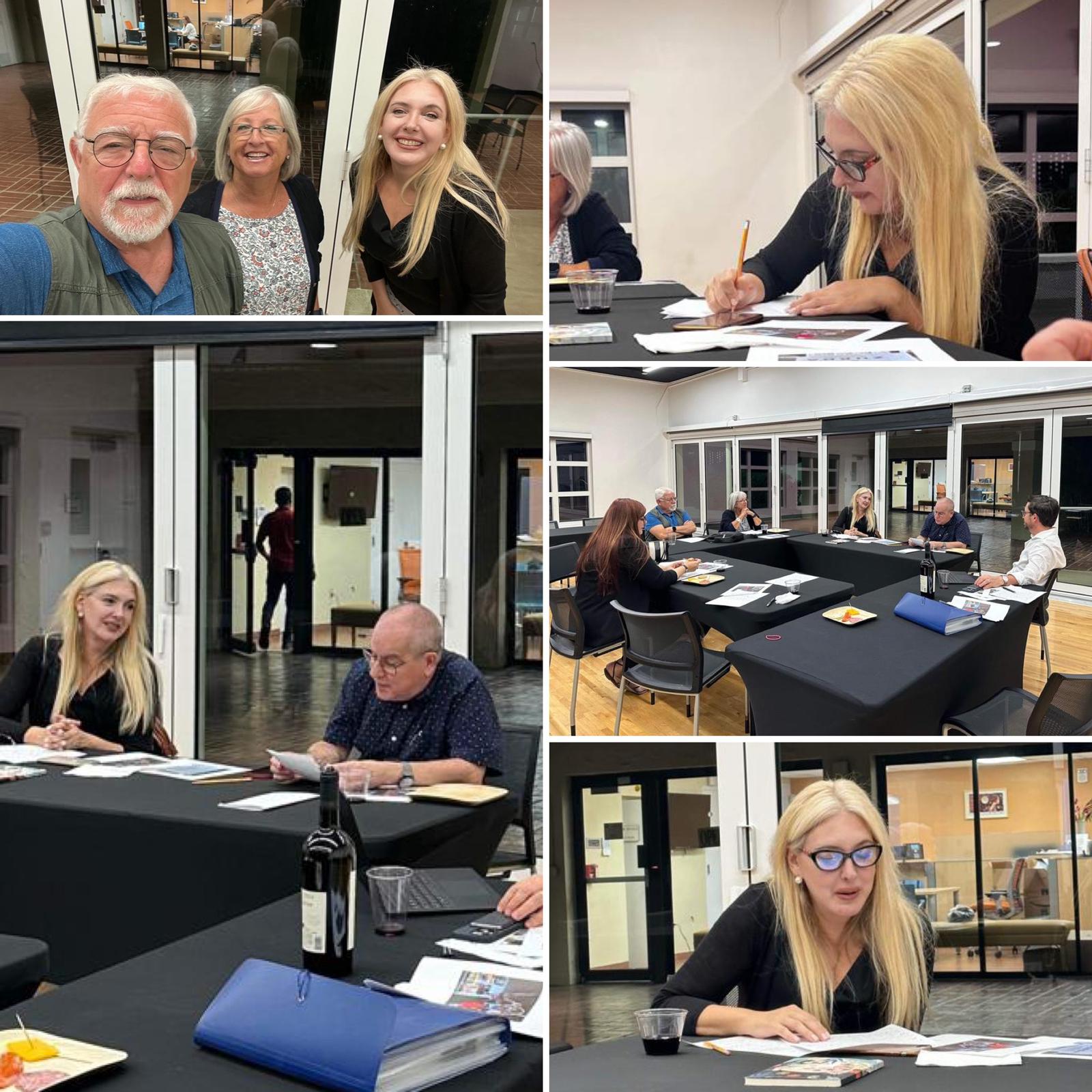 Ana Schein en Tomate una Copa Koubek Center